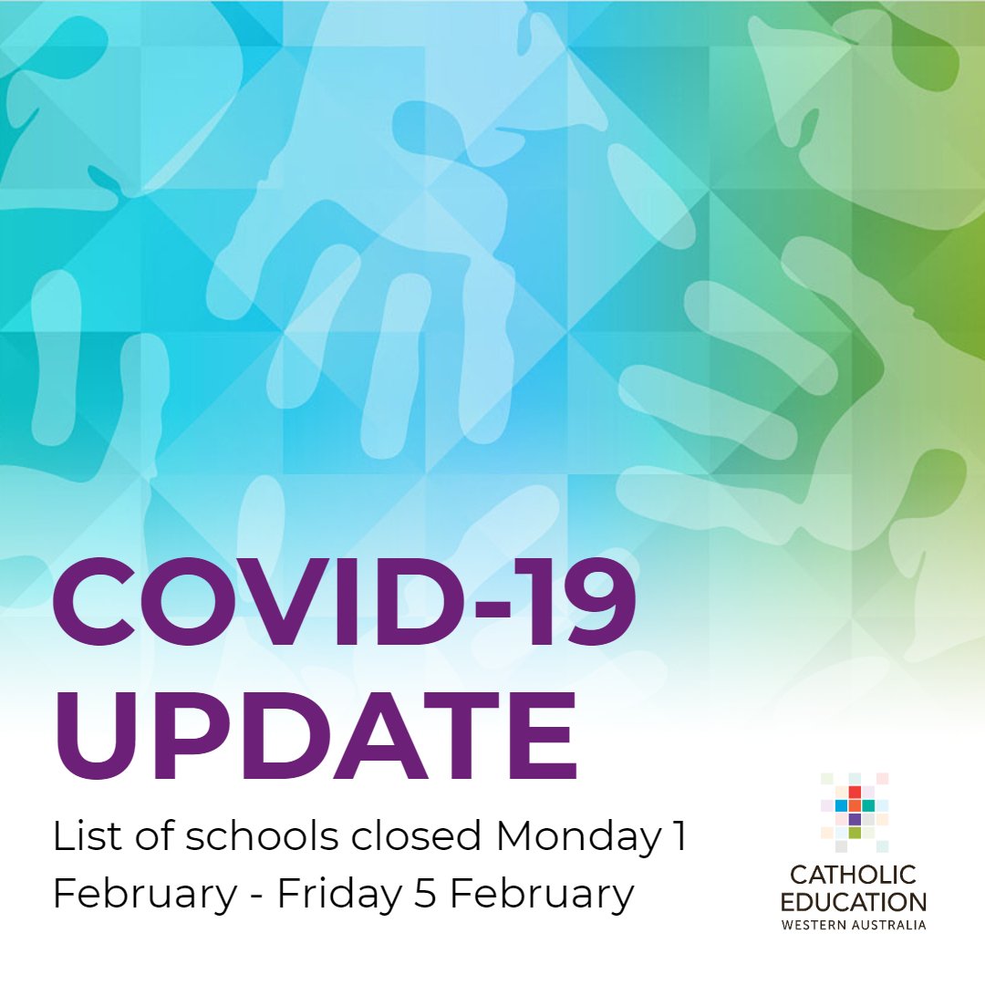 𝗖𝗢𝗩𝗜𝗗-𝟭𝟵 𝗨𝗣𝗗𝗔𝗧𝗘
𝙎𝙘𝙝𝙤𝙤𝙡𝙨 𝙘𝙡𝙤𝙨𝙚𝙙 𝙈𝙤𝙣𝙙𝙖𝙮 1 𝙁𝙚𝙗𝙧𝙪𝙖𝙧𝙮 - 𝙁𝙧𝙞𝙙𝙖𝙮 5 𝙁𝙚𝙗𝙧𝙪𝙖𝙧𝙮
Further to our previous update, please find at the link below, the list of schools that will not be returning tomorrow for Term 1 - bit.ly/36t61hX