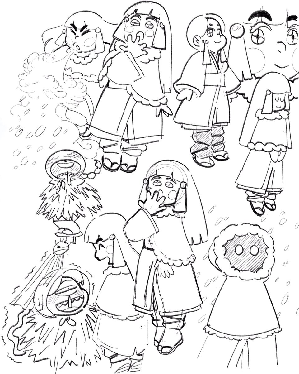 Nailed down the yuki-onna design 