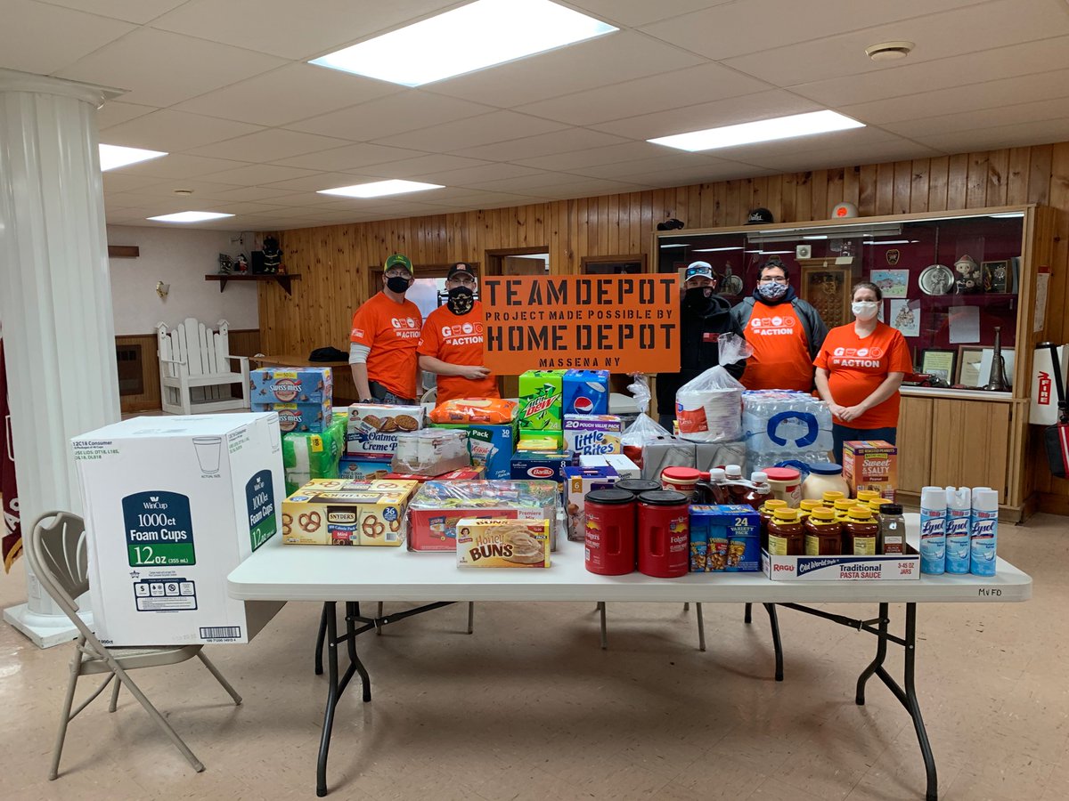 MatthewDowdle's tweet photo. #operationsurprise filled the panty at the Massena Fire Department. @brenton_kirby https://t.co/XXvEOR7uM2