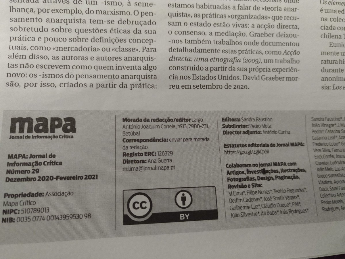 É sempre tão bonito ver um CC-BY em papel...

Desta vez, no <a href="/JornalMapa/">Jornal MAPA</a> .