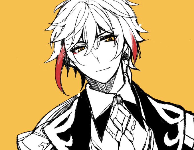 鍾離先生初落書き。 