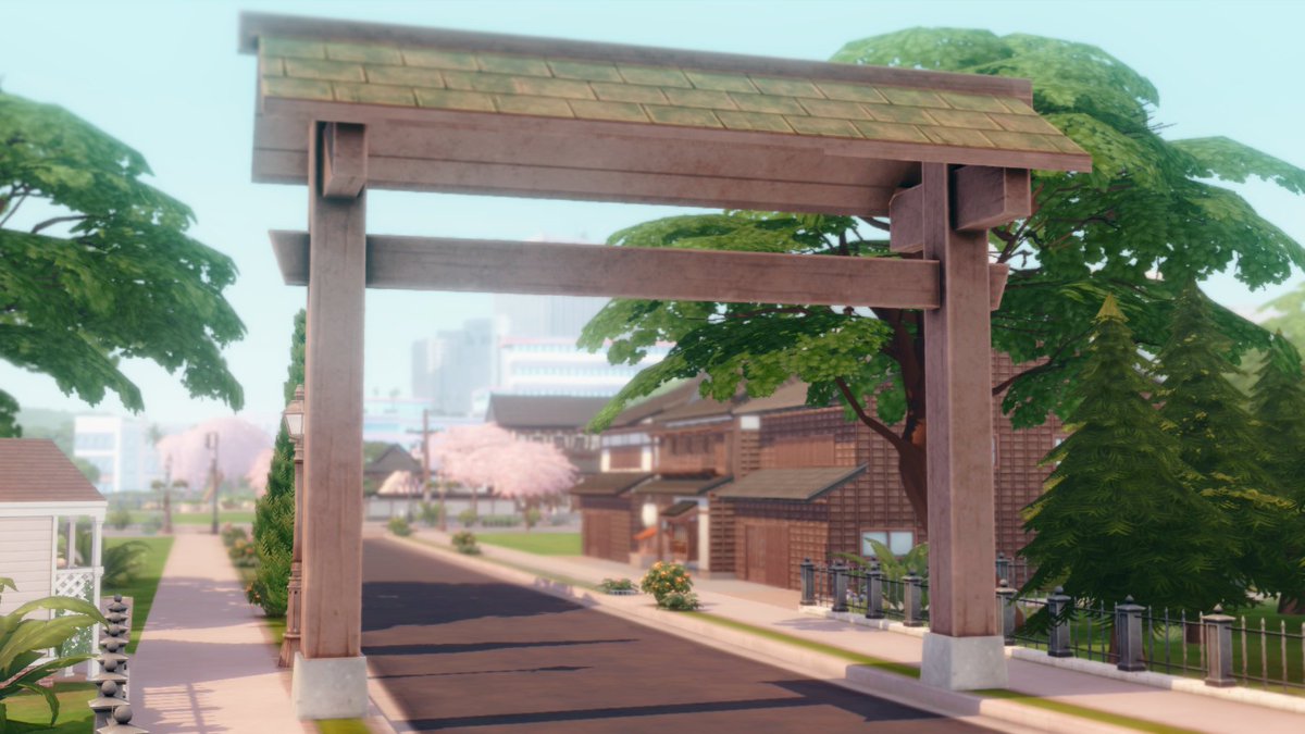 XFreezerBunnyX's tweet photo. Happy February! 🌸⛩️
We're approaching the first anniversary of my #RedesignNewcrest save file. Here's a preview of the ongoing update. Machiya renovation coming soon! 😉
#TheSims4 #Sims4SnowyEscape #ReNewcrest #AsakuraVillage #Sims4CreateAWorld https://t.co/dq8mLHpnj3