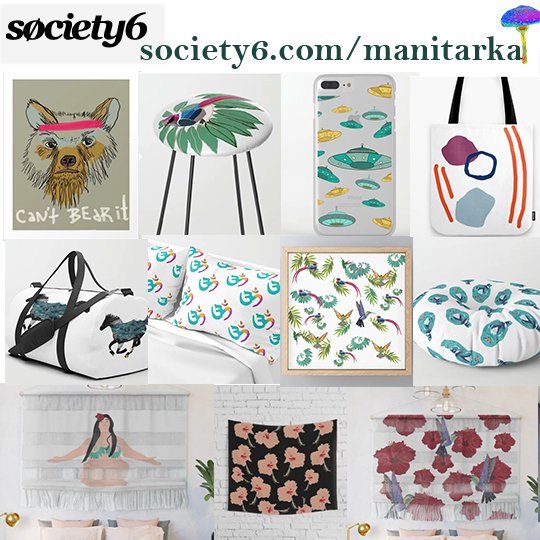Manitarka's tweet photo. #colorful #modern #fun #animals #cute #giraffes #mandala #abstract #shirts #bags #furniture #posters #prints #bdeiing #Society6 #Manitarka
https://t.co/e4oADN7XkN https://t.co/0tqFWRxFiZ
