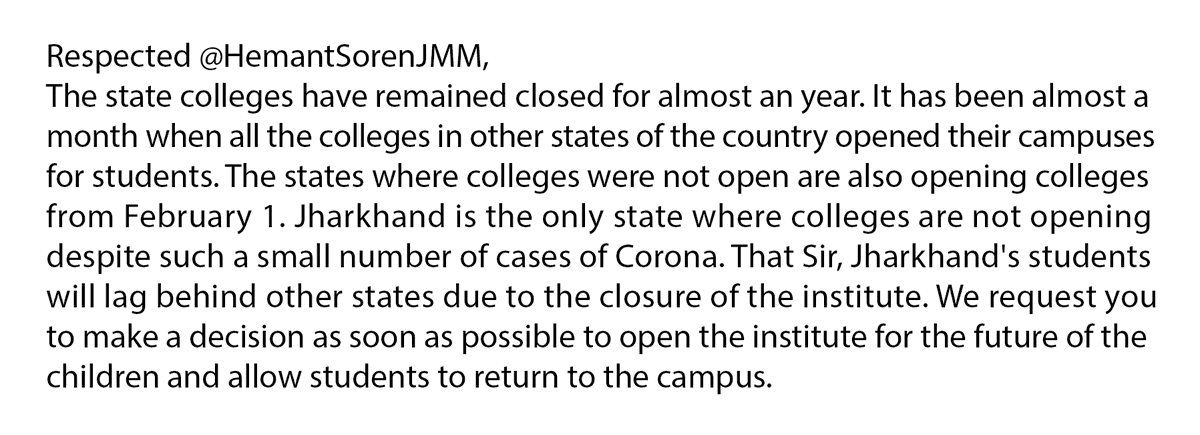 GulshanSoren4's tweet image. @HemantSorenJMM @JharkhandCMO @EduJharkhand @DrRameshwarOra1 @BannaGupta76 @dasraghubar @yourBabulal @MundaArjun @AmbaPrasadINC @JmmJharkhand @INCJharkhand @BJP4Jharkhand