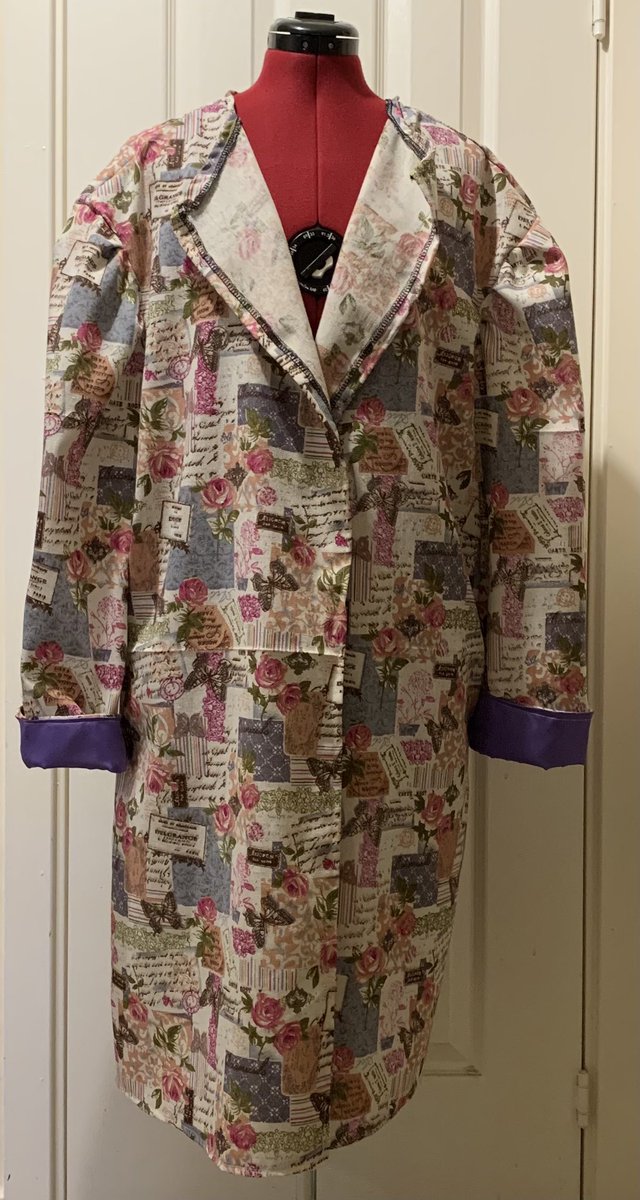 JessHall94's tweet photo. Finished my first project for the year. Looking forward to seeing how my skills progress #homecraft #handmade #sewing https://t.co/OATnTklKol