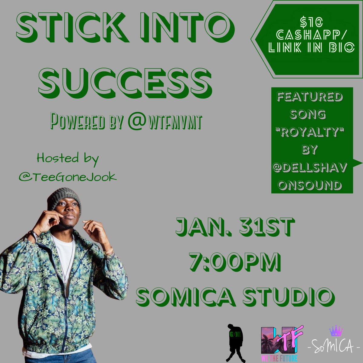 _TeeGoneJook's tweet photo. Pull upppppp #StickIntoSuccess

Follow me &amp; the gvng on IG for more details ! 
@TeeGoneJook @wtfmvmt https://t.co/7L5Sk1rzXn