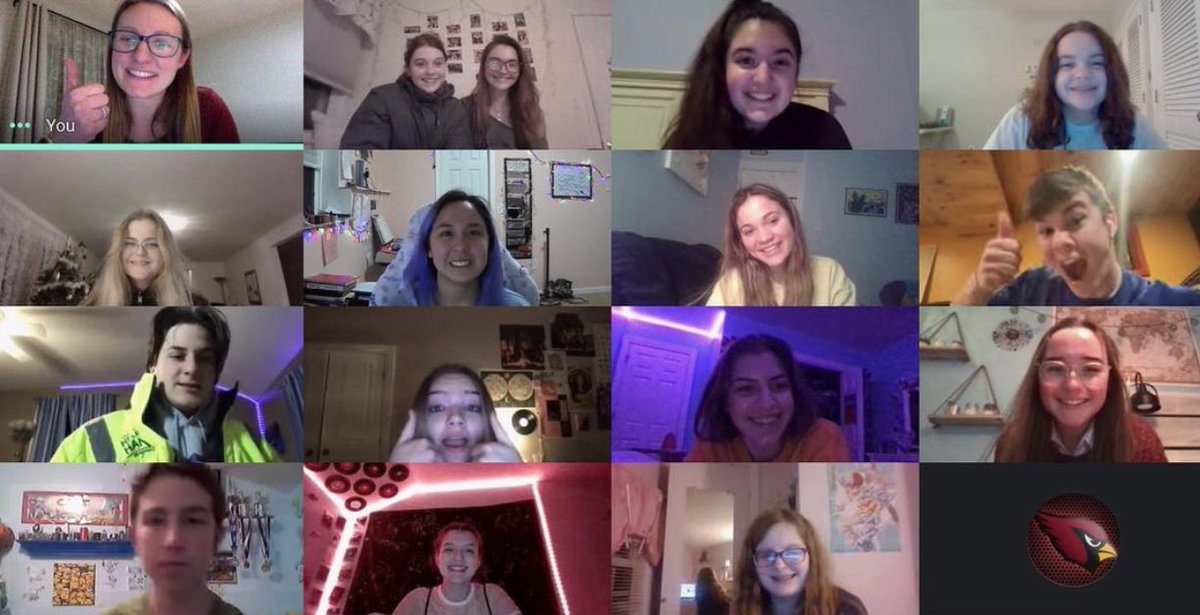 whstrim7550's tweet photo. We also just wanted to give a quick shout out to our amazing musical cast with all of the hard work they have been putting into their production. Best of luck with the rest of rehearsals and we can’t wait to see the finished product! :)) @WHSmusical https://t.co/EgubgJ113e