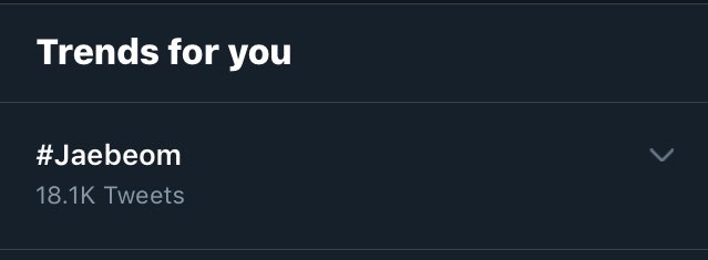 got7lifetime's tweet photo. MAN, YOU'RE TRENDING. IM GOING TO SLEEP. PLS SAY GOOD NIGHT TO ME @JAYBDEF___ https://t.co/vflmi5cDQ1
