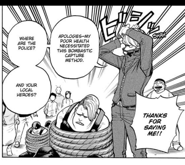 #MHA299 nothing just best jeanist being a cool ass hero 