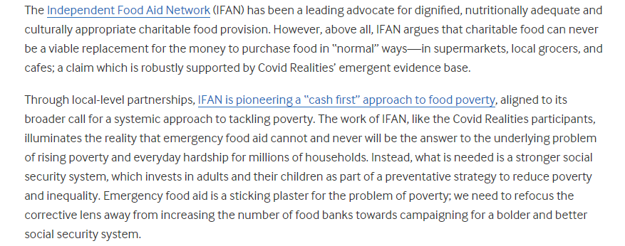 7/ The excellent  @CovidRealities research team of  @ruthpatrick0,  @KA_Garthwaite,  @madeleinepower and others' piece say it well. It shouldn't have taken a global pandemic to get us to talk about everyday hardship, but we certainly can't avoid it now.  https://blogs.bmj.com/bmj/2020/12/21/covid-19-and-everyday-experiences-of-hardship-why-charitable-provision-is-not-enough/