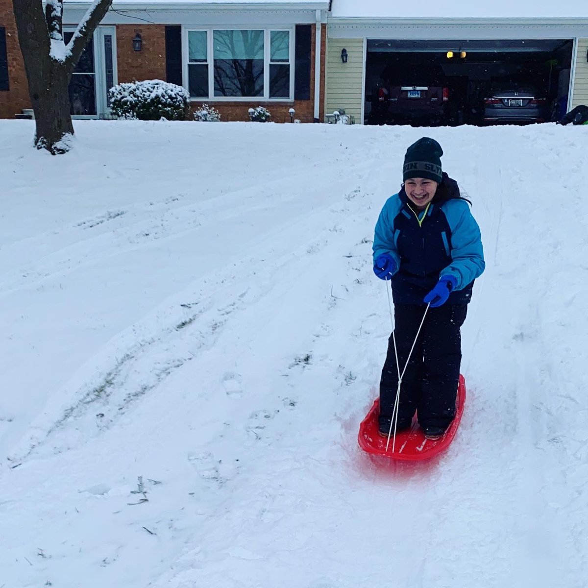 PKBurchick's tweet image. Enjoyed the snow today ❄️☃️ @rlburchick