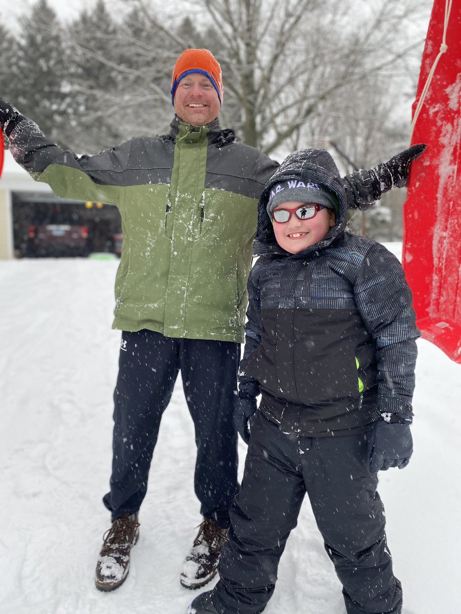 PKBurchick's tweet image. Enjoyed the snow today ❄️☃️ @rlburchick