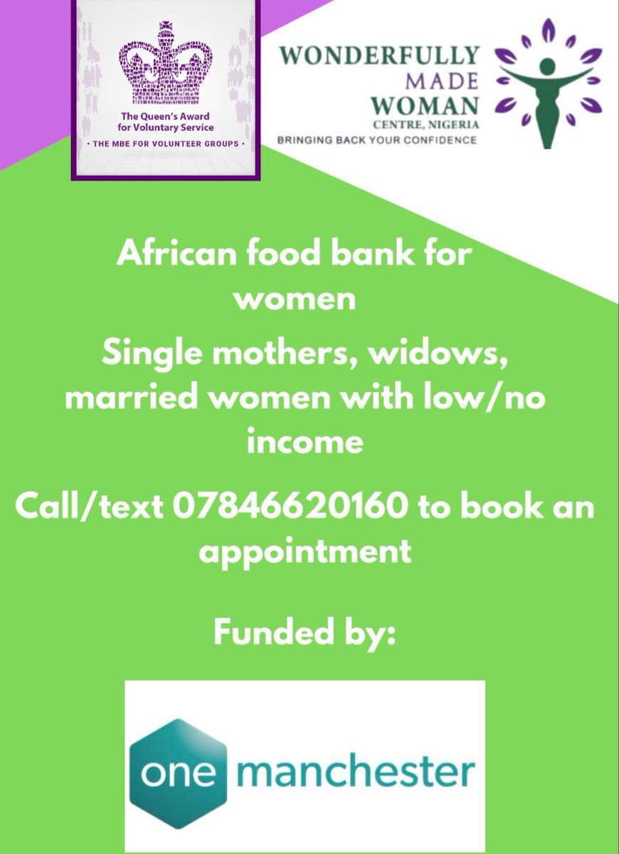 Thanks to @OneMcr for supporting our women in Manchester with #African #food.
@GMLO_UK @EmmaSweeneyITV @BBCBreakfast @itvnews @GranadaReports @AandLmutual_aid