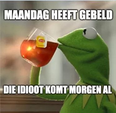 arniehardcore's tweet photo. helaaas  morgen weeer werken https://t.co/4zt57RUOnA