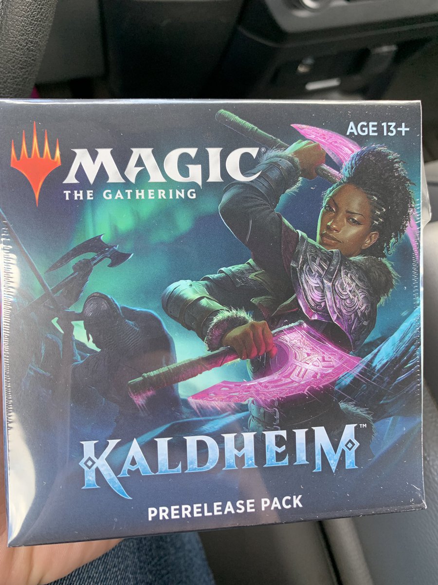 therealjilkins's tweet photo. This is a very unfortunate new addiction for me #mtg #MTGKaldheim #MTGArena https://t.co/SW8BMO4wYX