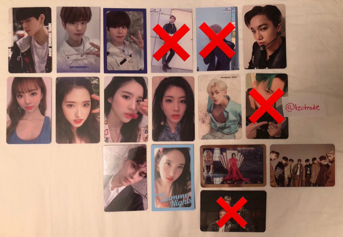 tzutrade's tweet photo. WTT 
album: various albums   

have: skz superm got7 loona the boyz twice ateez    
want: any stray kids pc 

location: us 
ww: no 

dm if interested! @TWICE_trades @Twicetradeonce @pctradeusa @loonapctrade @loonasales_usa @skztrade @straykidztrade @exotradekpop @exotradeusa https://t.co/Xha40jWLZn