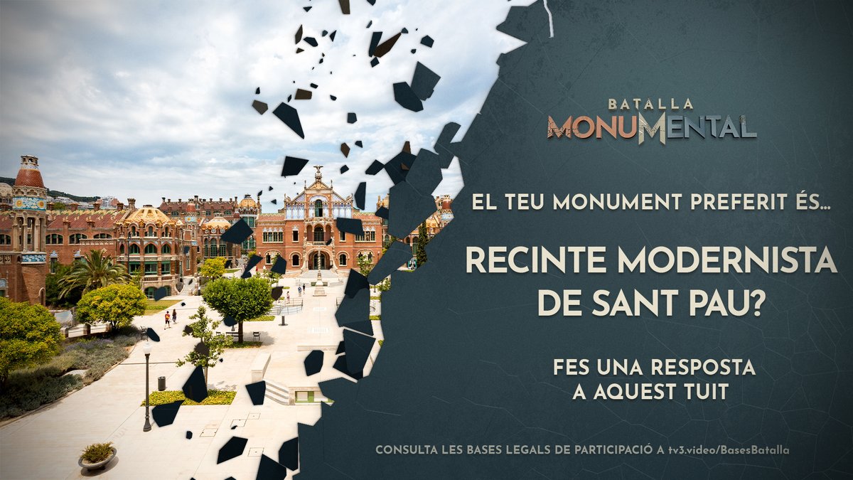 Batalla monumental TV3 tweet media