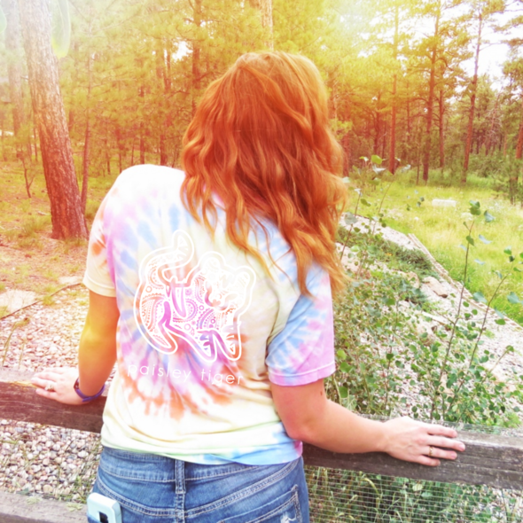 PaisleyTigerCo's tweet photo. Shortest horror story ever: SOLD OUT. 

Our Pastel Tie-Dye Short Sleeve Tee is ALMOST sold out with just XL available! Grab yours today!
#ClothingForACause #PaisleyTiger 
https://t.co/Ubiq6id8oh https://t.co/3SvZVfirS1