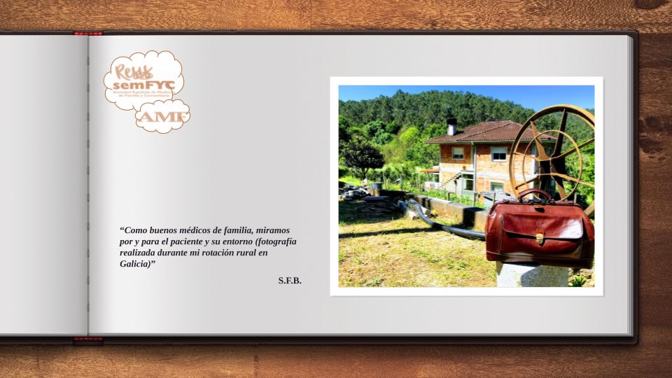 Concurso de fotografía para residentes “¿Qué es la #MFyC para ti?” 📸🧑🏻‍⚕️👨‍👩‍👧‍👦🏘

“Miramos por y para el paciente y su entorno” 💼

<a href="/semfyc/">semFYC</a> <a href="/AMFsemFYC/">AMF</a>