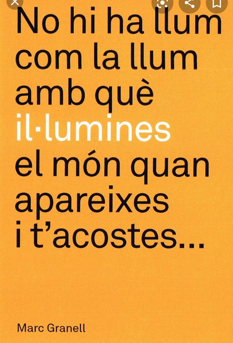 BastonsMontse's tweet photo. "Digues, Amic, qui té més gran #amor, aquell qui d'amor viu o aquell qui en mor?"
@mmarbonet i @BPenalba han cantat al @barnasants #llull, #estellés, #montllor, #granell, #raspall (#podries @JuanValderramaC)...
La #cultura també ens cura!
@_mrspremise @jcuixart @cultura_cat https://t.co/c9ubyMcXAu