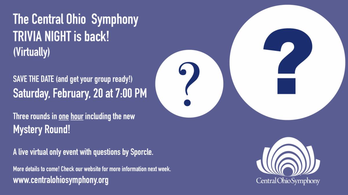 The Symphony's Trivia Contast is Back! conta.cc/3qZRTo6