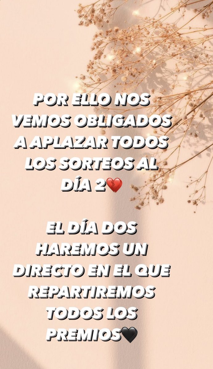 Información muy importante🔊📢