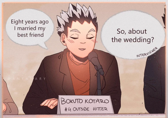 They sadly got a divorce later that week 😔

#haikyuu #haikyuufanart #haikyuuart  #hq #HQプラス #anime #art #fanart #animeart #hqfanart #bokuaka #bokuto #akaashi #kuroo #bokutokoutarou #akaashikeiji #kurootetsurou #bokutokoutaro 