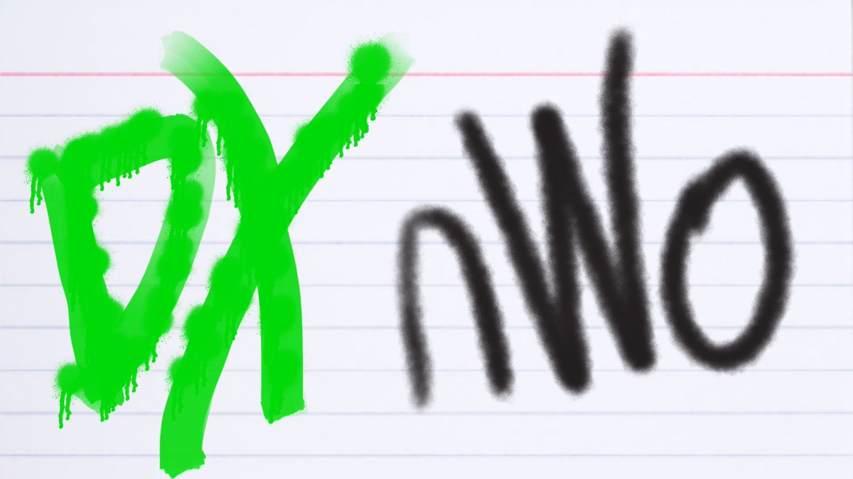 Creed — This is the belief system. Good guys vs. bad guys worked for a very long time. Then it didn't.Hulk Hogan leg dropped Macho Man. (Another betrayal!)A different creed took over: chaos.nWo created chaos in WCW. DX created chaos in the WWF.