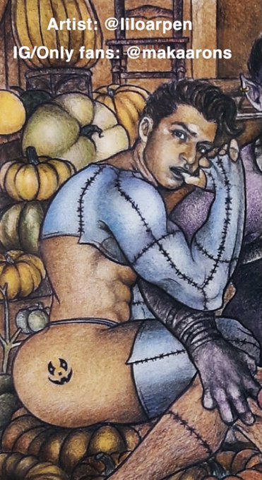 Gunna try this look out on only fans😈 ..thank you to the very talented @LiloArpen for the artwork😍 https://t