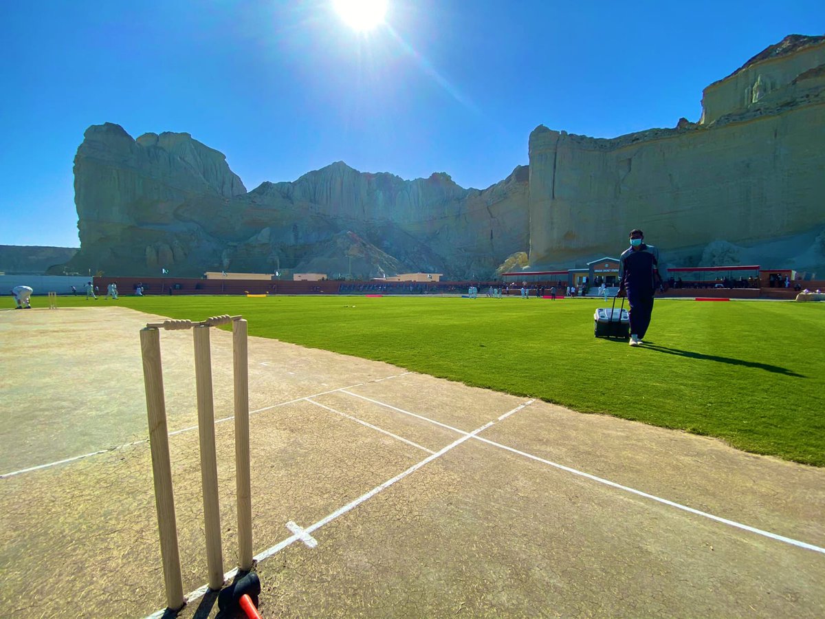 🖼️ Show us a more picturesque sports venue than the Gwadar cricket stadium in Balochistan.

We'll wait...

📸 @falamb3