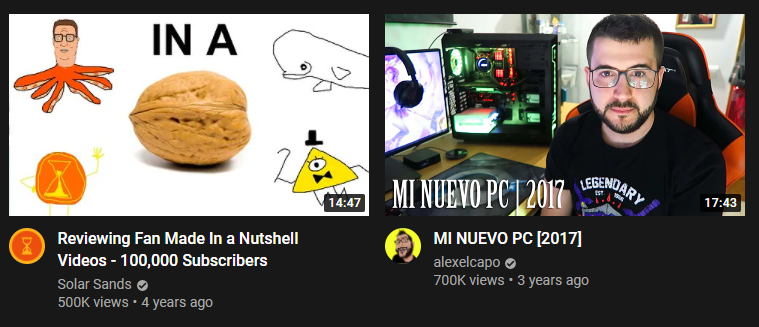 LynxReviewer's tweet photo. -Oh, veo que has visto lo último de Solar y el segundo podcast de Alex. Tienes uno de Solar a medias, y Alex ya ha subido su tercer podcast, P E R O
-Algoritmo...
-B U T 👁️👄👁️
-¡ALGORITMO!
-¡¿NO TE INTERESARÍA VER EL PC GAMER DE ALEX DE 2017 Y LA CELEBRACIÓN DE 100K DE SOLAR?! https://t.co/vI6G4ehO0s