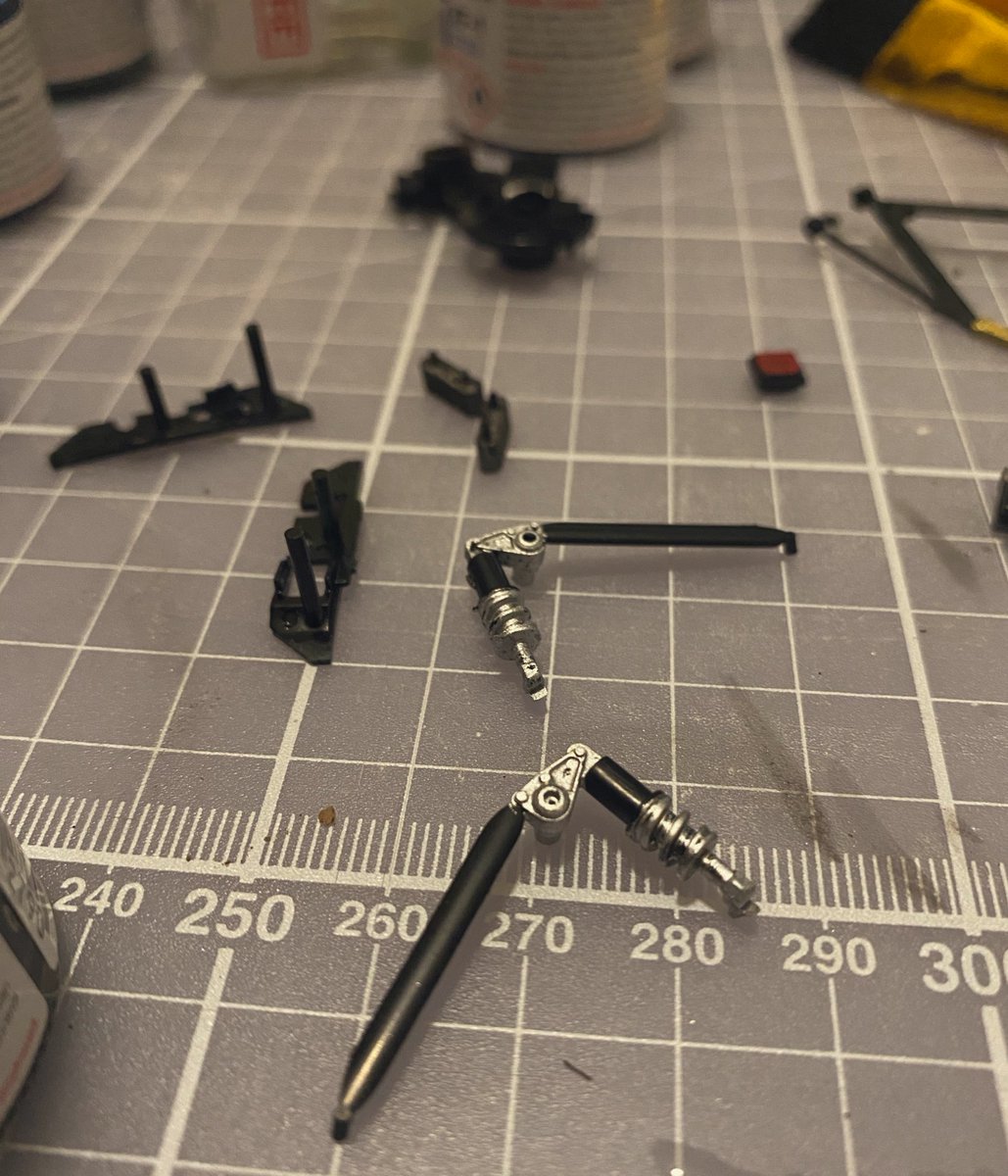 Working on the rear suspension today