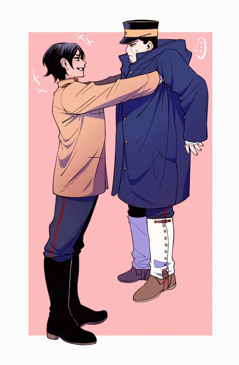 Xu على تويتر ゴールデンカムイ 月島基 鯉登音之進 鯉登右注意