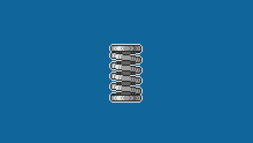_pixelDemon's tweet photo. Just one of many springs for todays challenge. 
@Pixel_Dailies #Pixelart #pixel_dailies https://t.co/3ATrRVdmCH