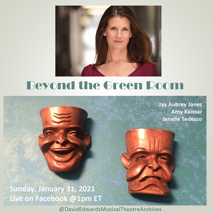 TedescoJanelle's tweet photo. Going “live” in a few minutes as a guest on the series Beyond The Greenroom. To watch go to https://t.co/xpUeERvDJ7 https://t.co/bVDmXZpl7V