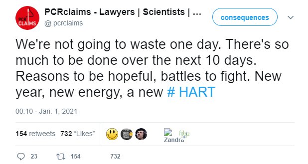 PCR Claims started teasing the arrival of HART back at the end of December 2020