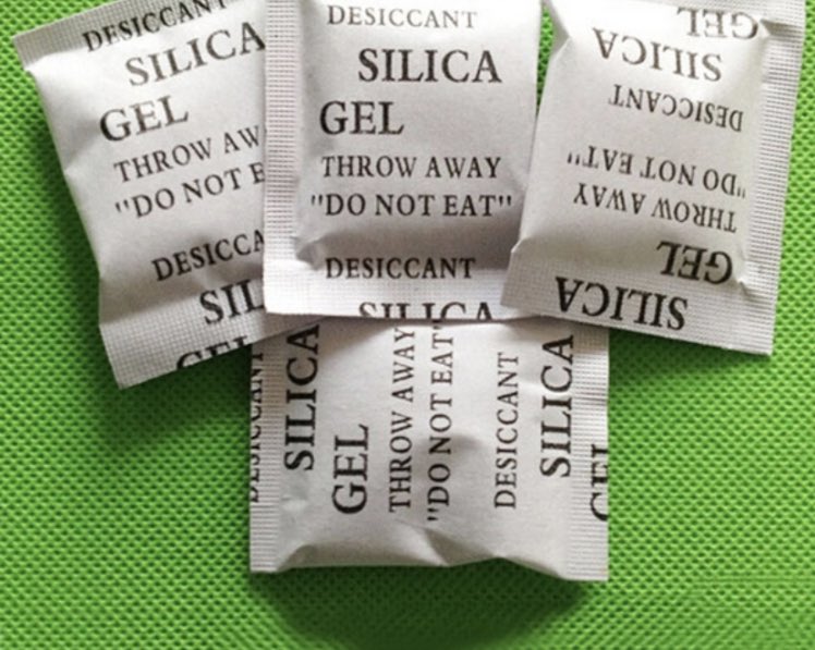 So it turns out for the last four months I’ve been popping silica gel packets into my mouth, assuming they were a delicious candy treat. In my defense, the “do not eat” is in quotations and it appeared to be sarcastic