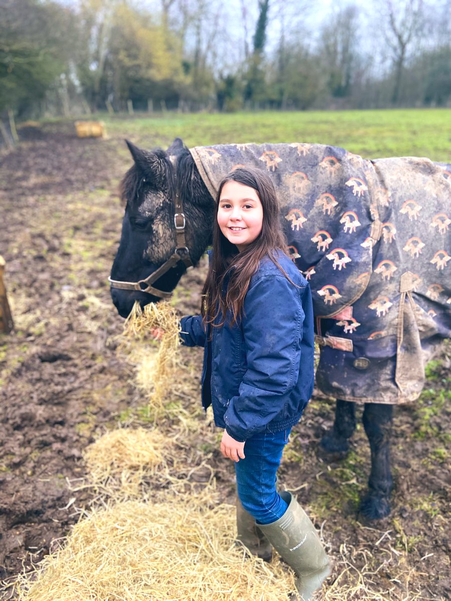 KerrieGibbons's tweet photo. Winter v Summer photos! π€£ Welcome to the castle Black Jack! Dottieβs new pony arrived this morning and heβs just perfect! Let the fun begin... #lovewhatyoudo #horselovers #myworld #workhardplayhard #perfectpony https://t.co/dJglZVTBy3