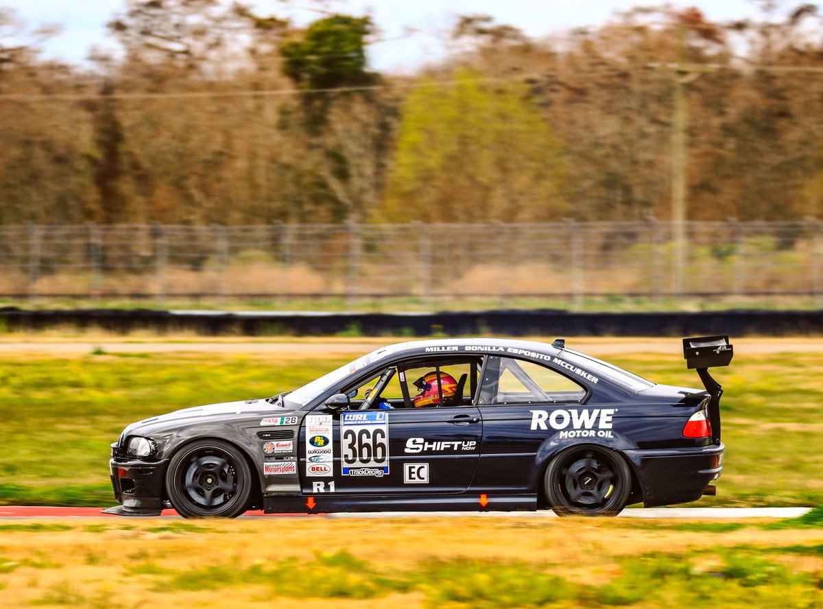 PippaMann's tweet photo. Unfortunately the gearbox issues meant we had to retire the car around hour 2. 😔
However the @ROWE_MOTOR_OIL #TLMRacing BMW was competitive her first time out in @RaceWRL #GP1, and with a few tweaks we think she’ll be even better at Barber! 😄
#Coaching #Codriving #ShiftUpNow https://t.co/ReEcZlAGSD