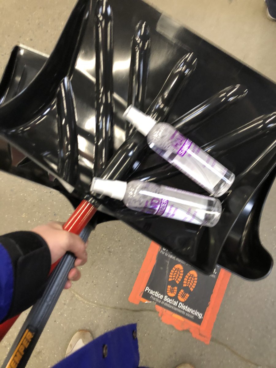 TheArtofLax's tweet photo. When you’re in line at @HomeDepot and hold a new set of snow shovels and being reminded of holding your gamer & backup lax sticks on game day! #MissingLacrosse https://t.co/dEJqA5wsAY