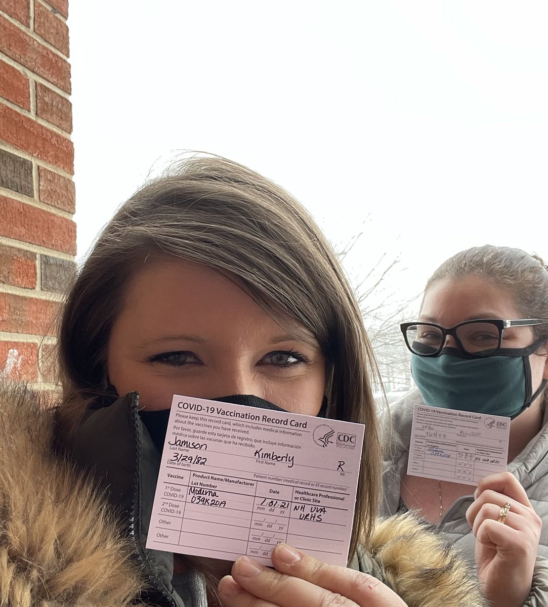 Snow couldn’t make us miss our first shot! Thanks so much to <a href="/PWCSNews/">PWCS</a>, School Board Members, the fabulous people from Novant, and our AMAZING School Nurses and other volunteers for your support today! ⁦<a href="/RiverOaksPWCS/">River Oaks ES PWCS</a>⁩