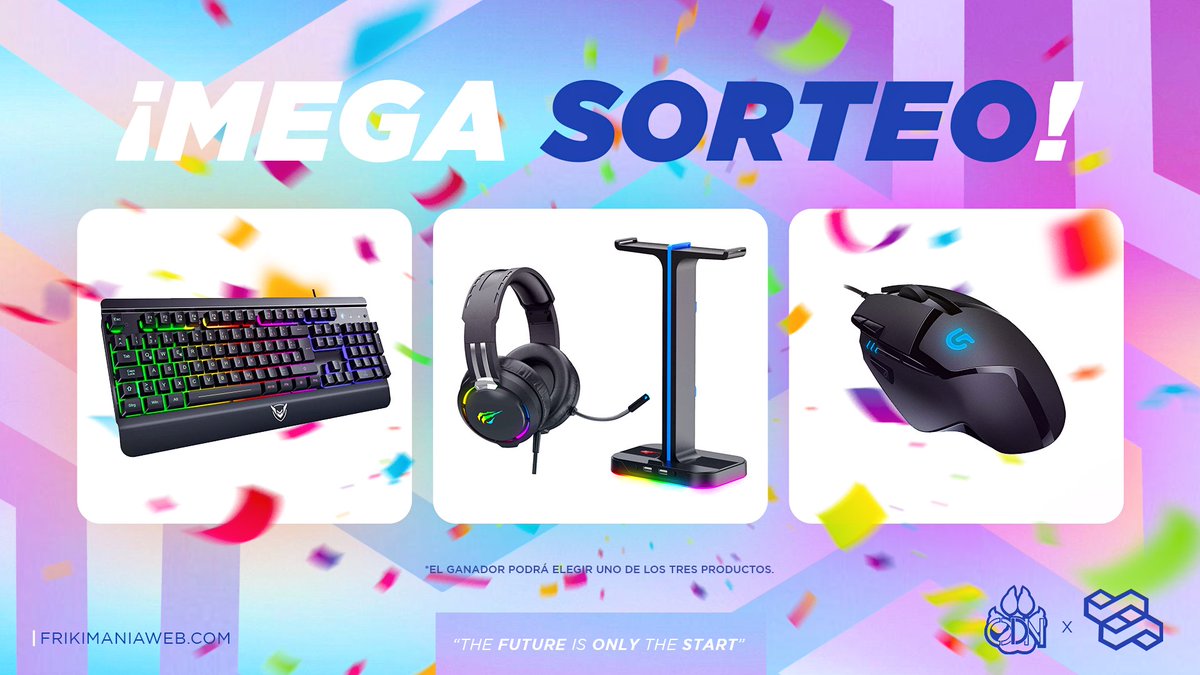 🎁¡MEGA #SORTEO !🎁

⬇️Requisitos⬇️

🔹Seguir a <a href="/FRIKIMANIAES/">FRIKIMANIA</a>
🔸Seguir a <a href="/EcOdonicus/">Odonicus Esports</a>
🔹Hacer Retweet del sorteo🔁

#Giveaway #FearTheFox #BeTheHunter #Frikimania