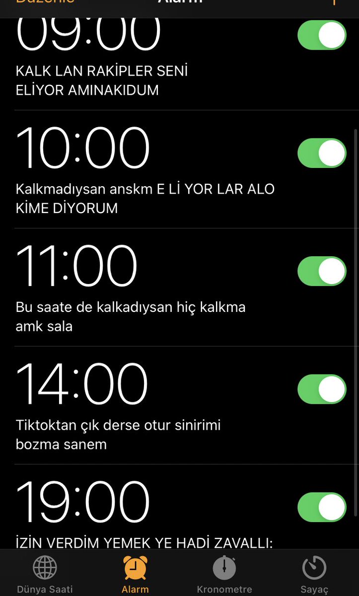 Nasıl mı motive oluyorum? Aynen böyle