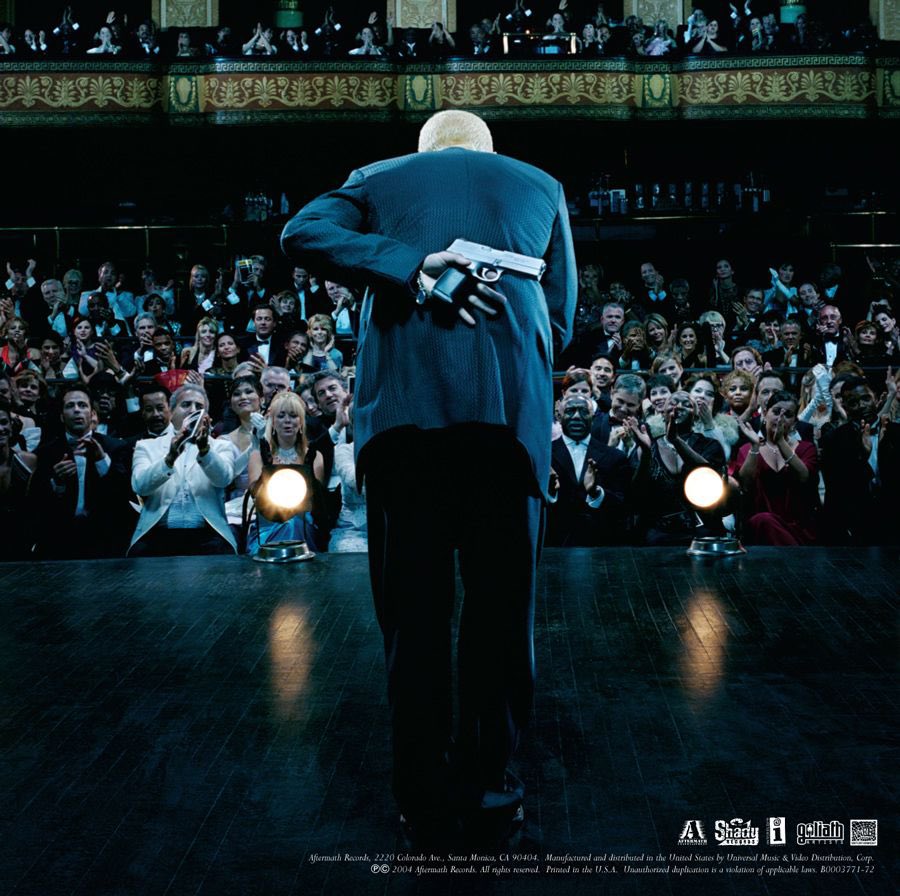 9.Encore    This is probably his most dissapointing album. It has some of his most iconic songs, and also some of his worst. Wasted potential.  Favourite tracks:  1. Like Toy Soldiers  2. Mockingbird   3. MoshHonourable mention: We As Americans 5/10