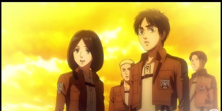 Her love for food made us forget the difficult and complex rhythm of the manga, she was a person who added peps, she made everyone feel comfortable when the tension was building by talking about various plans to steal food. (Eren thought abt that in today’s episode)...