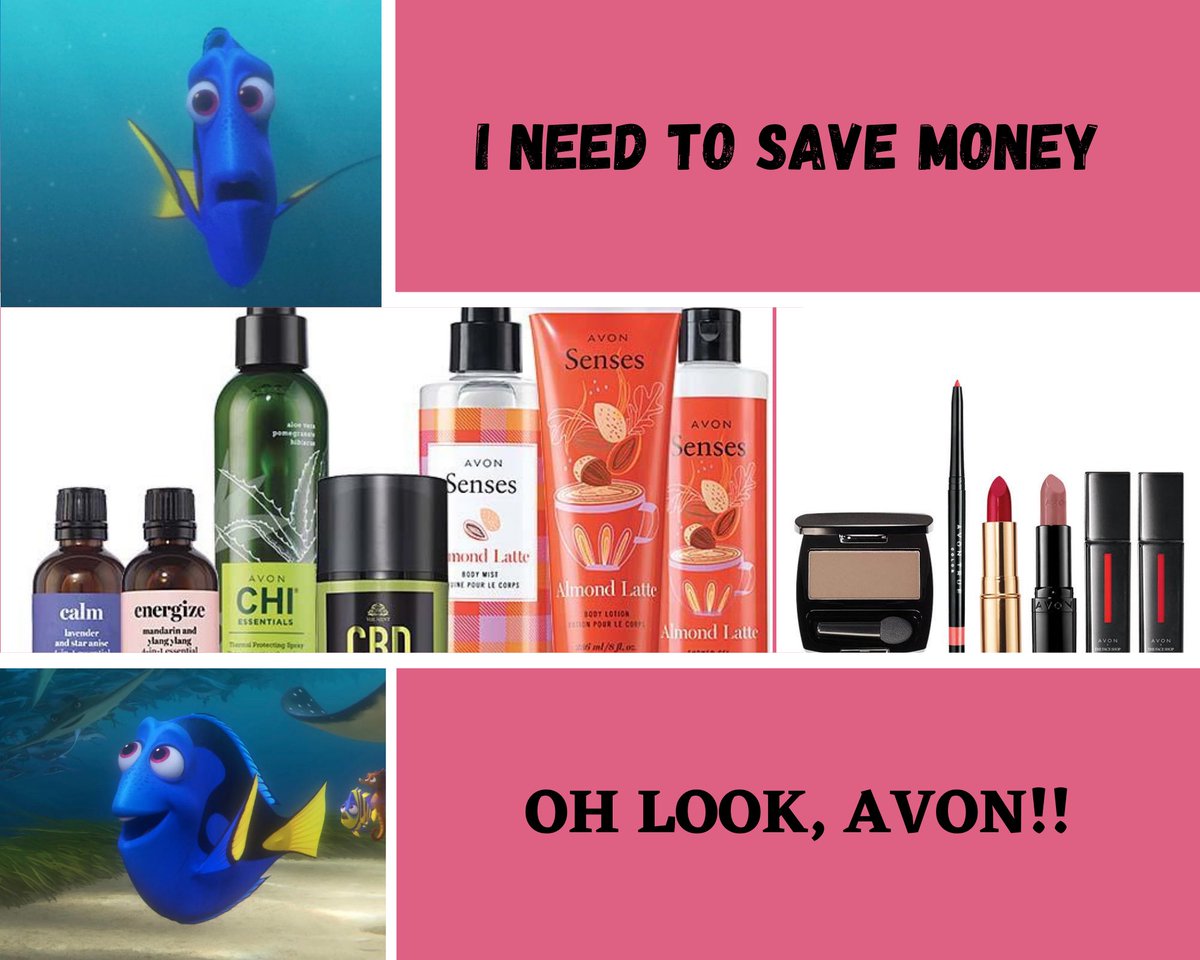 KarrieJ82's tweet photo. Who else is like Dory?  I know I am specially with all the amazing deals right now #Avon #skincare #lovemyjob #joinmyteam #WorkFromAnywhere  https://t.co/oSZ1KUXC74 https://t.co/pJXeifUjVW