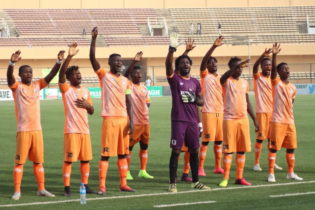 NPFL_INSERT's tweet photo. @Dakkada_FC are yet to lose or concede a goal against @Warri_Wolves_FC in an #NPFL game..P5,W3,D2..Impressive #DAKWOL https://t.co/5pzXxGOpSD
