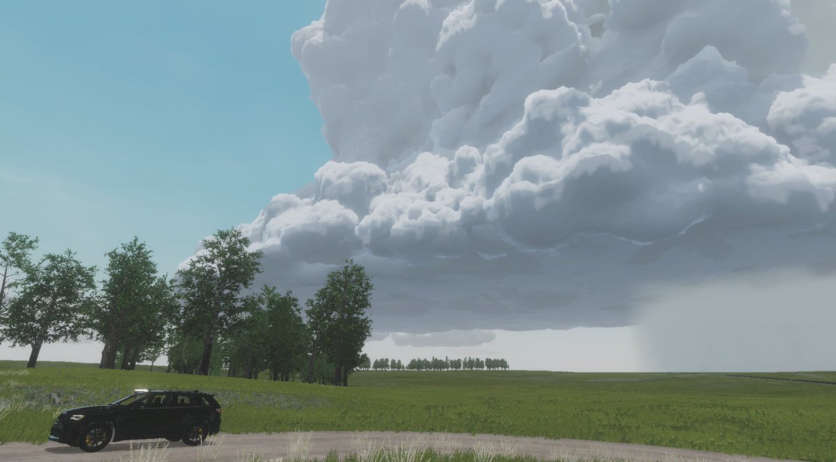 OutbrkGame's tweet photo. Not only are our clouds alive, but they look alive too! We're so excited to be able to share our continued progress with Outbrk! The new cloud shaders help to bring the world to life! We are continuing integrate our in-game clouds and will have more to show offsoon! https://t.co/UHewWlx47N