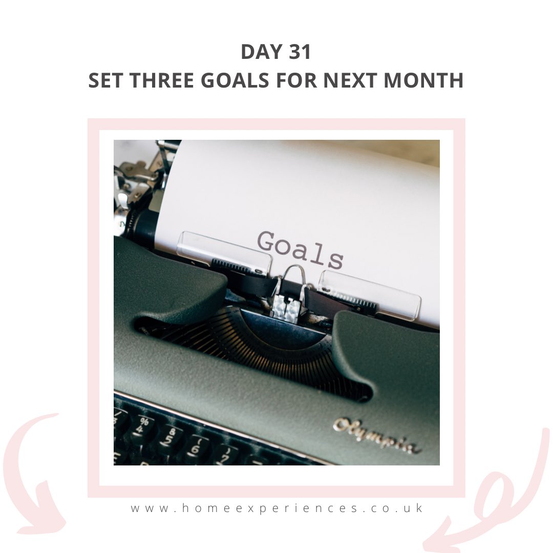 HomeExperience1's tweet photo. Setting goals helps you to keep track of your successes and achievements 🏆

Ideas 💡
🏋🏼‍♀️ fitness 
💦 drink more
🥗 diet
🏡 update your home
📚 read more
😴 improve the quality of your sleep
📈 start a side business or invest money

Enjoy being at home 🏡 

#dailywellbeing #goals https://t.co/gvTVvpVrP1