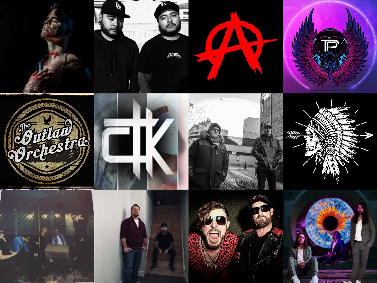 Feat on #AnnesRockShow Mon 9pm UK time at mixlr.com/egh-radio/

@TheSurvivalCode 
@the_ghosttape 
@MadWetSea 
@DZDEATHRAYS 
@shadow_bones20 
@thingoftwins 
@ApolloJunction 
@tripppilots 
@CountingKillers 
@DaemonGreyMusic 
@twelveyearsband 
@outlaworchestra 

#UnsignedHour